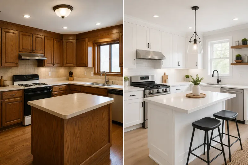 Cabinet Painting vs. Replacement: Which Is Right for Your Kitchen?