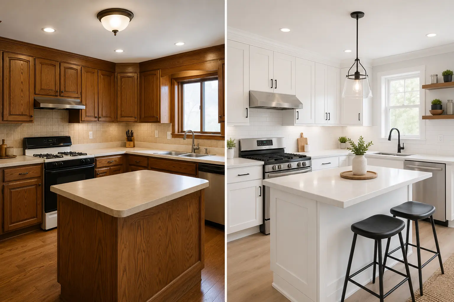 Cabinet Painting vs. Replacement: Which Is Right for Your Kitchen?